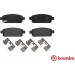 Brembo | Bremsbelagsatz, Scheibenbremse | P 59 080 Brembo | Bremsbelagsatz, Scheibenbremse | P 59 080