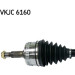 SKF | Antriebswelle | VKJC 6160 SKF | Antriebswelle | VKJC 6160