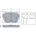 BOSCH | Bremsbelagsatz, Scheibenbremse | 0 986 424 335 BOSCH | Bremsbelagsatz, Scheibenbremse | 0 986 424 335