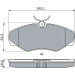 BOSCH | Bremsbelagsatz, Scheibenbremse | 0 986 424 636 BOSCH | Bremsbelagsatz, Scheibenbremse | 0 986 424 636
