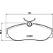 Hella | Bremsbelagsatz, Scheibenbremse | 8DB 355 016-651 Hella | Bremsbelagsatz, Scheibenbremse | 8DB 355 016-651
