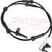 Metzger | Sensor, Raddrehzahl | 09001572 Metzger | Sensor, Raddrehzahl | 09001572