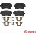 Brembo | Bremsbelagsatz, Scheibenbremse | P 85 099 Brembo | Bremsbelagsatz, Scheibenbremse | P 85 099