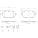 Brembo | Bremsbelagsatz, Scheibenbremse | P 61 128 Brembo | Bremsbelagsatz, Scheibenbremse | P 61 128