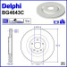 Delphi Bremsscheibe BG4643C