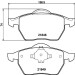 Hella | Bremsbelagsatz, Scheibenbremse | 8DB 355 008-001