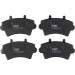 TRW Bremsbelagsatz, Scheibenbremse COTEC GDB1442