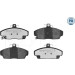 Meyle Bremsbelagsatz, Scheibenbremse MEYLE-PD: Advanced performance and design 025 215 1518/PD