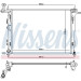 Nissens | Kühler, Motorkühlung | 66674 Nissens | Kühler, Motorkühlung | 66674