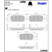 Delphi Bremsbelagsatz, Scheibenbremse LP3158