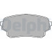 Delphi | Bremsbelagsatz, Scheibenbremse | LP2000 Delphi | Bremsbelagsatz, Scheibenbremse | LP2000