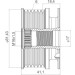 Valeo | Generatorfreilauf | 588437 Valeo | Generatorfreilauf | 588437