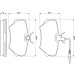 BOSCH | Bremsbelagsatz, Scheibenbremse | 0 986 424 217