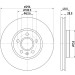 Hella | Bremsscheibe | 8DD 355 125-481