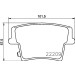 Hella | Bremsbelagsatz, Scheibenbremse | 8DB 355 023-101