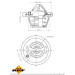 NRF | Thermostat, Kühlmittel | 725182 NRF | Thermostat, Kühlmittel | 725182