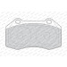 Ferodo Bremsbelagsatz, Scheibenbremse PREMIER ECO FRICTION FDB1667