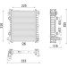 Mahle | Kühler, Motorkühlung | CR 2707 000P Mahle | Kühler, Motorkühlung | CR 2707 000P