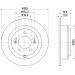 Hella | Bremsscheibe | 8DD 355 118-091