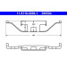 ATE | Feder, Bremssattel | 11.8116-0094.1 ATE | Feder, Bremssattel | 11.8116-0094.1