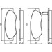 BOSCH | Bremsbelagsatz, Scheibenbremse | 0 986 494 345 BOSCH | Bremsbelagsatz, Scheibenbremse | 0 986 494 345
