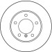 TRW | Bremsscheibe | DF1599 TRW | Bremsscheibe | DF1599