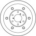 TRW | Bremsscheibe | DF1758S