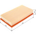 BOSCH 1 457 433 699 Luftfilter
