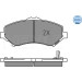 Meyle | Bremsbelagsatz, Scheibenbremse | 025 246 0417 Meyle | Bremsbelagsatz, Scheibenbremse | 025 246 0417