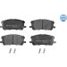 025 239 8916 Bremsbelagsatz, Scheibenbremse MEYLE-ORIGINAL: True to OE.