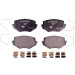 Hella | Bremsbelagsatz, Scheibenbremse | 8DB 355 016-861 Hella | Bremsbelagsatz, Scheibenbremse | 8DB 355 016-861