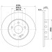 Hella | Bremsscheibe | 8DD 355 102-951
