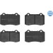 Meyle Bremsbelagsatz, Scheibenbremse MEYLE-ORIGINAL: True to OE 025 213 8115