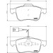 Hella | Bremsbelagsatz, Scheibenbremse | 8DB 355 006-901