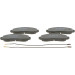 BOSCH | Bremsbelagsatz, Scheibenbremse | 0 986 460 946 BOSCH | Bremsbelagsatz, Scheibenbremse | 0 986 460 946