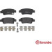 Brembo | Bremsbelagsatz, Scheibenbremse | P 28 046 Brembo | Bremsbelagsatz, Scheibenbremse | P 28 046