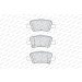 FDB4048 Bremsbelagsatz, Scheibenbremse PREMIER ECO FRICTION