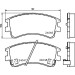 Hella | Bremsbelagsatz, Scheibenbremse | 8DB 355 011-141