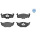 Meyle Bremsbelagsatz, Scheibenbremse MEYLE-ORIGINAL: True to OE 025 218 6617
