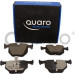 QUARO | Bremsbelagsatz, Scheibenbremse | QP8141C QUARO | Bremsbelagsatz, Scheibenbremse | QP8141C