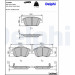 Delphi | Bremsbelagsatz, Scheibenbremse | LP2688 Delphi | Bremsbelagsatz, Scheibenbremse | LP2688
