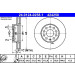 ATE | Bremsscheibe | 24.0124-0258.1 ATE | Bremsscheibe | 24.0124-0258.1
