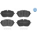 Meyle Bremsbelagsatz, Scheibenbremse MEYLE-ORIGINAL: True to OE 025 222 1818