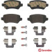 Brembo | Bremsbelagsatz, Scheibenbremse | P 59 038