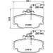 Hella | Bremsbelagsatz, Scheibenbremse | 8DB 355 017-981 Hella | Bremsbelagsatz, Scheibenbremse | 8DB 355 017-981