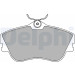 Delphi | Bremsbelagsatz, Scheibenbremse | LP918 Delphi | Bremsbelagsatz, Scheibenbremse | LP918