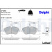 Delphi | Bremsbelagsatz, Scheibenbremse | LP1891 Delphi | Bremsbelagsatz, Scheibenbremse | LP1891