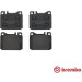 Brembo | Bremsbelagsatz, Scheibenbremse | P 50 002 Brembo | Bremsbelagsatz, Scheibenbremse | P 50 002