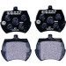 8DB 355 007-081 Bremsbelagsatz, Scheibenbremse