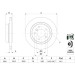 BOSCH | Bremsscheibe | 0 986 478 570 BOSCH | Bremsscheibe | 0 986 478 570